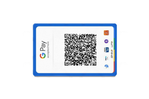 Google Pay Qr PVC