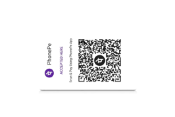 PhonePe QR PVC