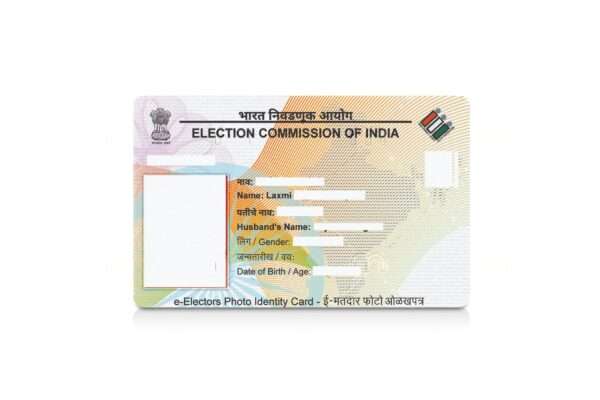 Voter ID PVC Card 