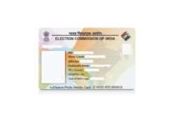 PVC Voter ID Card