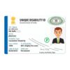 PVC Unique Disability Identity Card UDID Card