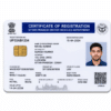UP Parivahan RC PVC Card