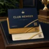 Premium custom PVC club membership card printing