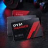 Custom PVC gym membership card printing