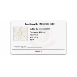 kpkb mha canteen pvc card reverse printing sample with fictional details